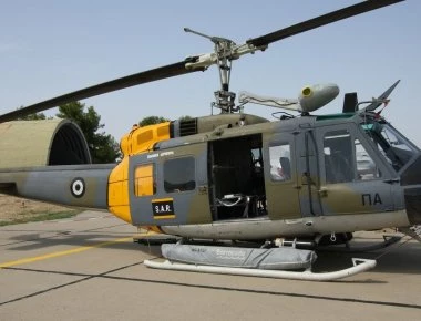Διάσωση 44χρονου αιωροπτεριστή από Agusta Bell-205 της ΠΑ